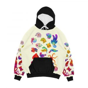 Cephalopod Pastel Men's All-Over-Print Hoodie