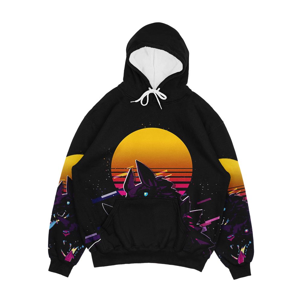 Cerberus Hades 80S Retro Men's All-Over-Print Hoodie