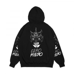 Alternative view of Cero Miedo Pentagon Dark Lucha Underground Wrestler Men's All-Over-Print Hoodie
