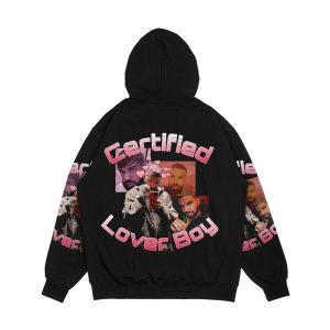 Alternative view of Certified Lover Boy Bbl Drake Men's All-Over-Print Hoodie