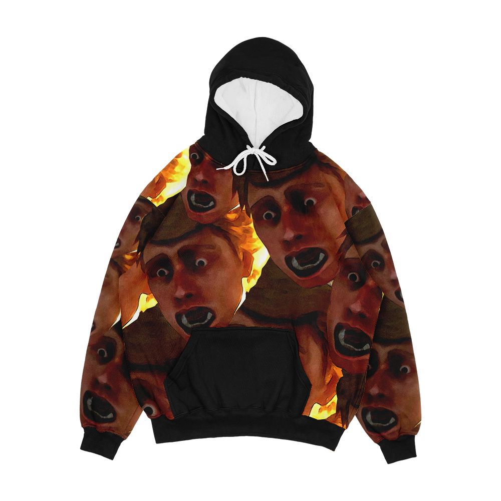 Chad Is Afraid Men's All-Over-Print Hoodie