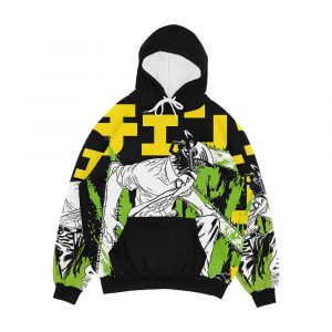 Chainsaw Warrior Men's All-Over-Print Hoodie