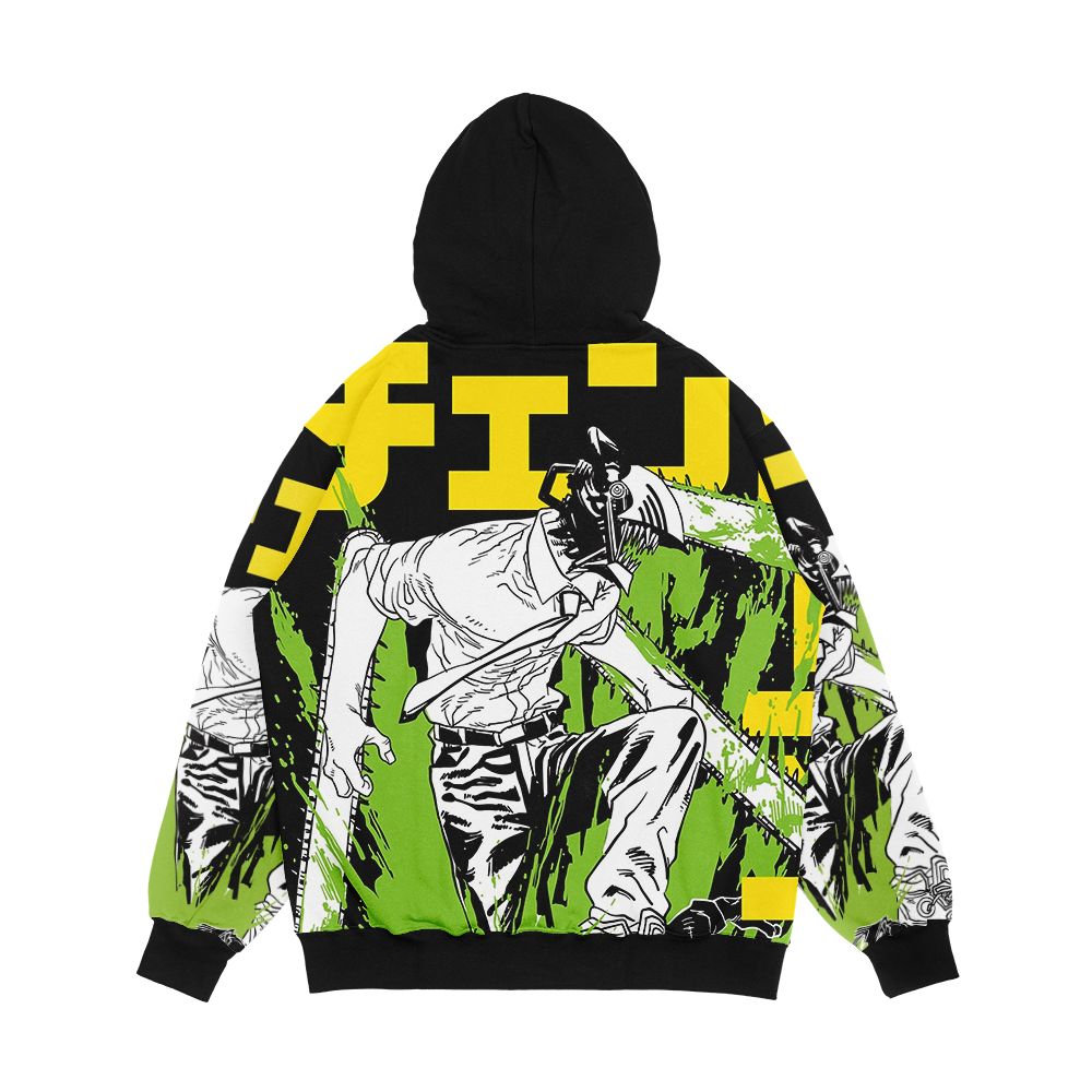 Chainsaw Warrior Men's All-Over-Print Hoodie - Image 2