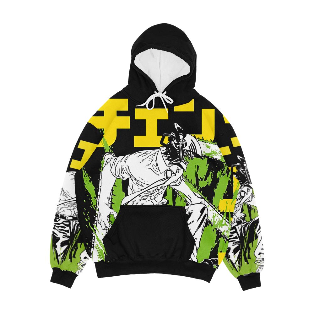Chainsaw Warrior Men's All-Over-Print Hoodie