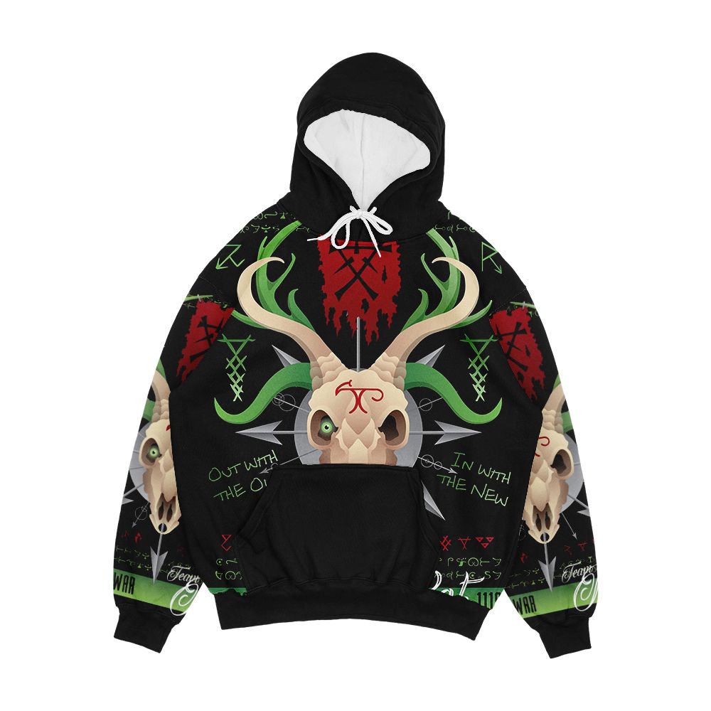 Chaos Civil War 1118 Team Rat Men's All-Over-Print Hoodie