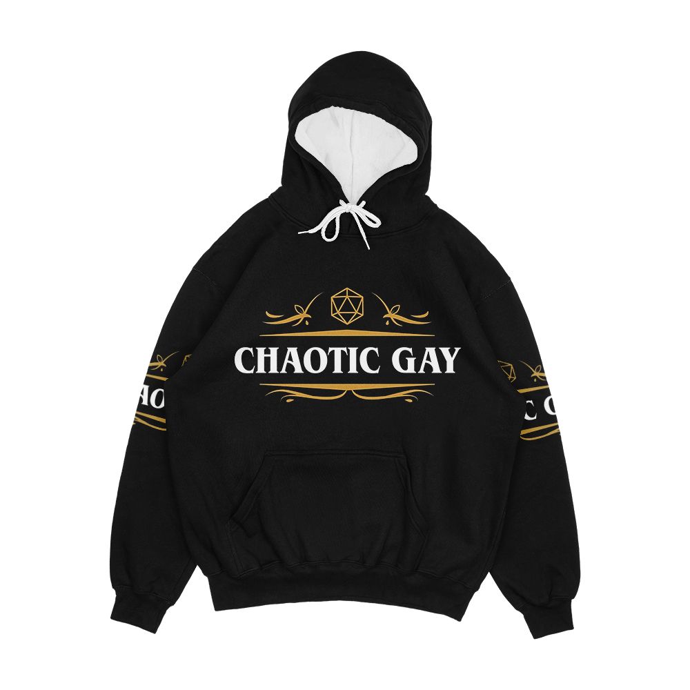 Chaotic Gay Alignment Tabletop Rpg Gaming Men's All-Over-Print Hoodie