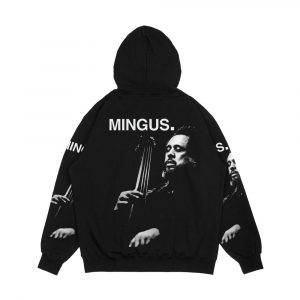 Alternative view of Charles Mingus Men's All-Over-Print Hoodie