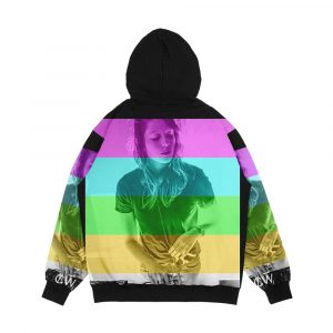 Alternative view of Charlotte De Witte Colors Men's All-Over-Print Hoodie