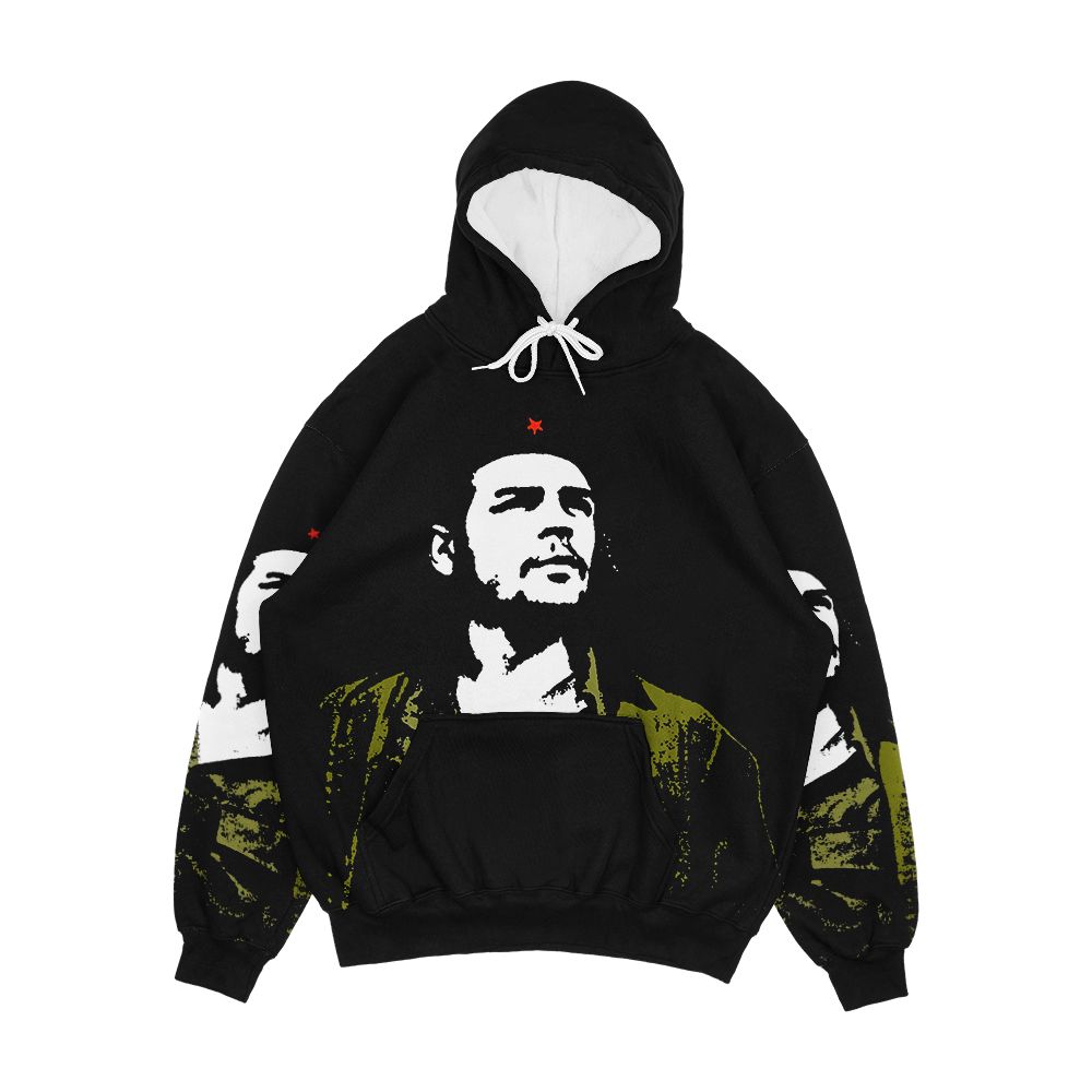 Che Guevara Large Men's All-Over-Print Hoodie