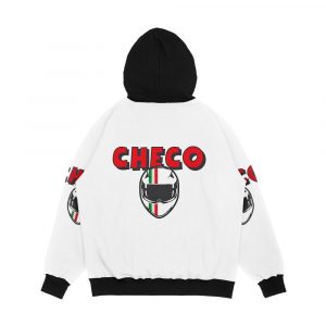 Alternative view of Checo 11 Sergio Perez Mexico Formula1 Motorsports F1 Redbull Racing Team Motorsports Men's All-Over-Print Hoodie
