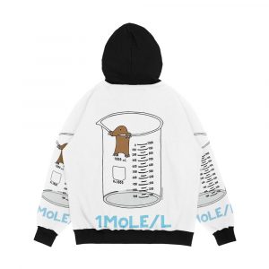 Alternative view of Chemistry 1 Mole Per Litre For Mole Or Avogadro's Day Men's All-Over-Print Hoodie