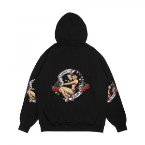 Alternative view of Cherry Bomb Men's All-Over-Print Hoodie
