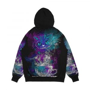 Alternative view of Cheshire's Tea Men's All-Over-Print Hoodie