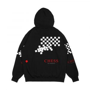 Alternative view of Chess The Musical Men's All-Over-Print Hoodie