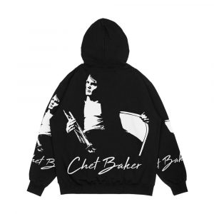 Alternative view of Chet Baker Jazz Men's All-Over-Print Hoodie