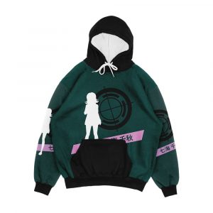 Chiaki Nanami Silhouette Men's All-Over-Print Hoodie