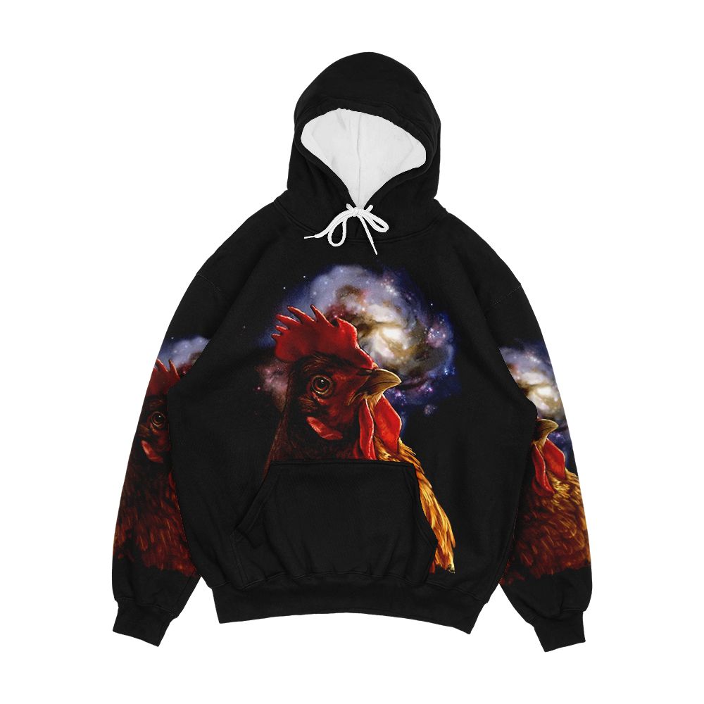 Chicken Galaxy Men's All-Over-Print Hoodie