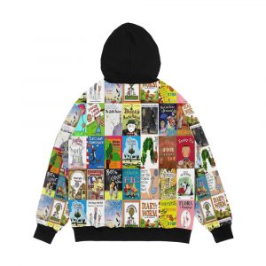 Alternative view of Children Picture Book Covers Men's All-Over-Print Hoodie