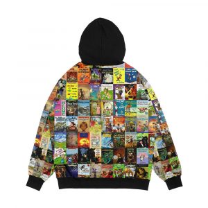 Alternative view of Children's Books Men's All-Over-Print Hoodie