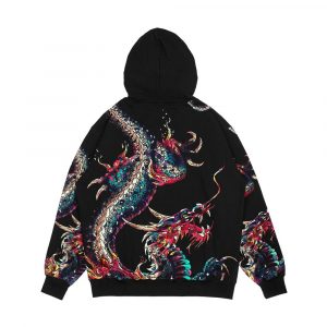 Alternative view of Chinese Dragon Men's All-Over-Print Hoodie