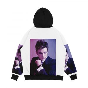 Alternative view of Chris Colfer Men's All-Over-Print Hoodie