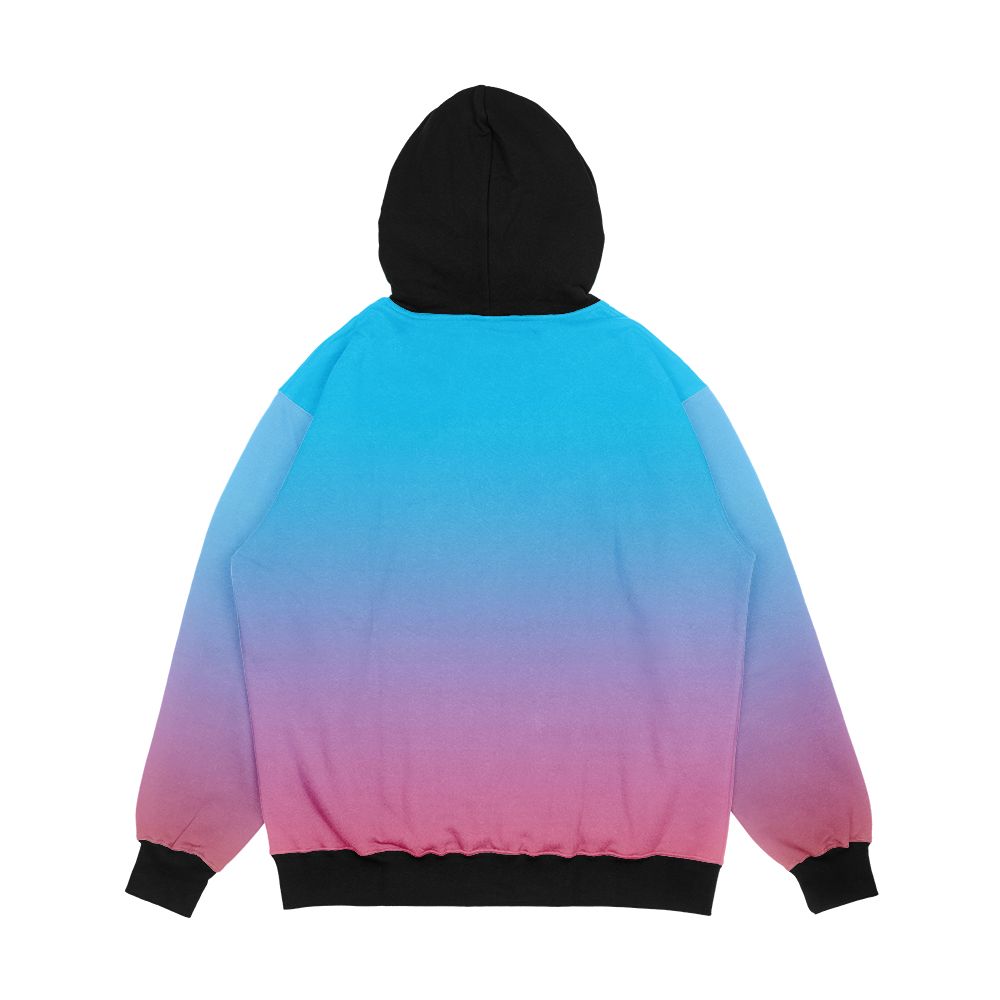 Chris Martin Mots Gradient Shirt Light Men's All-Over-Print Hoodie - Image 2