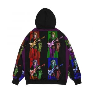 Alternative view of Chris Squire Pop Print Yes Men's All-Over-Print Hoodie