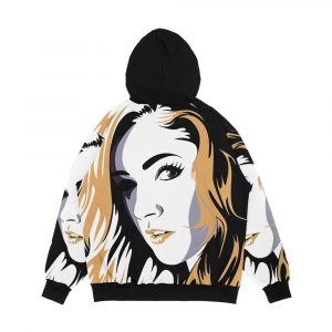 Alternative view of Chrissy Costanza Men's All-Over-Print Hoodie