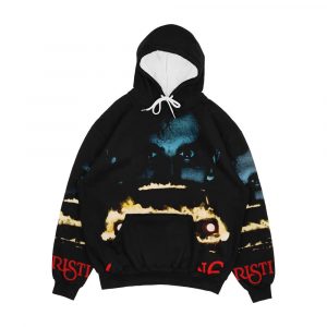 Christine Face Men's All-Over-Print Hoodie