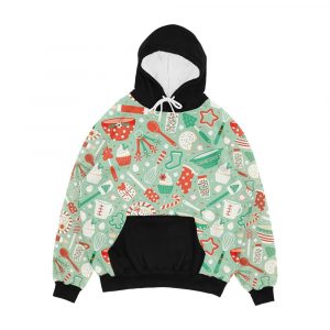 Christmas Baking Men's All-Over-Print Hoodie
