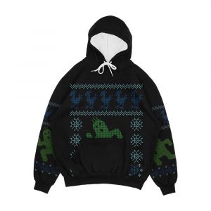 Christmas Cactus Men's All-Over-Print Hoodie