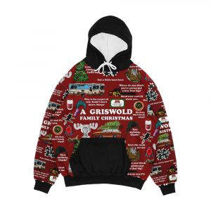 Christmas Vacation Collage Men's All-Over-Print Hoodie