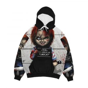 Chucky From Childs Play Men's All-Over-Print Hoodie
