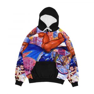 Chun Li Men's All-Over-Print Hoodie