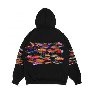 Alternative view of Cirrhilabrus Men's All-Over-Print Hoodie