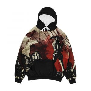 Claire Redfield Resident Evil Minimalist Art Men's All-Over-Print Hoodie