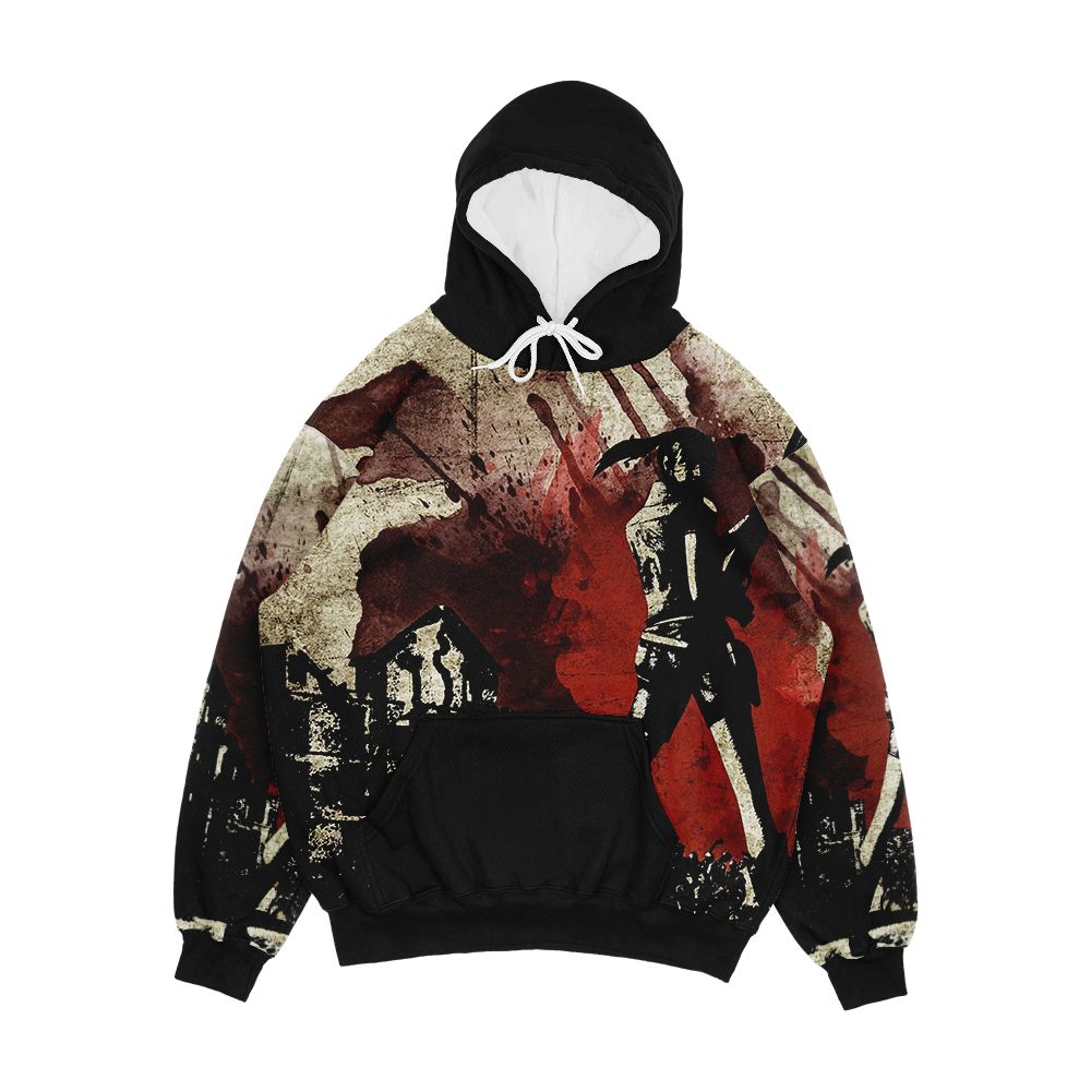 Claire Redfield Resident Evil Minimalist Art Men's All-Over-Print Hoodie