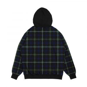 Alternative view of Clan Campbell Tartan Men's All-Over-Print Hoodie