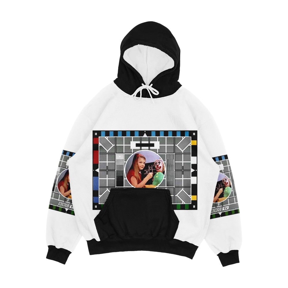 Classic Bbc Test Card Men's All-Over-Print Hoodie