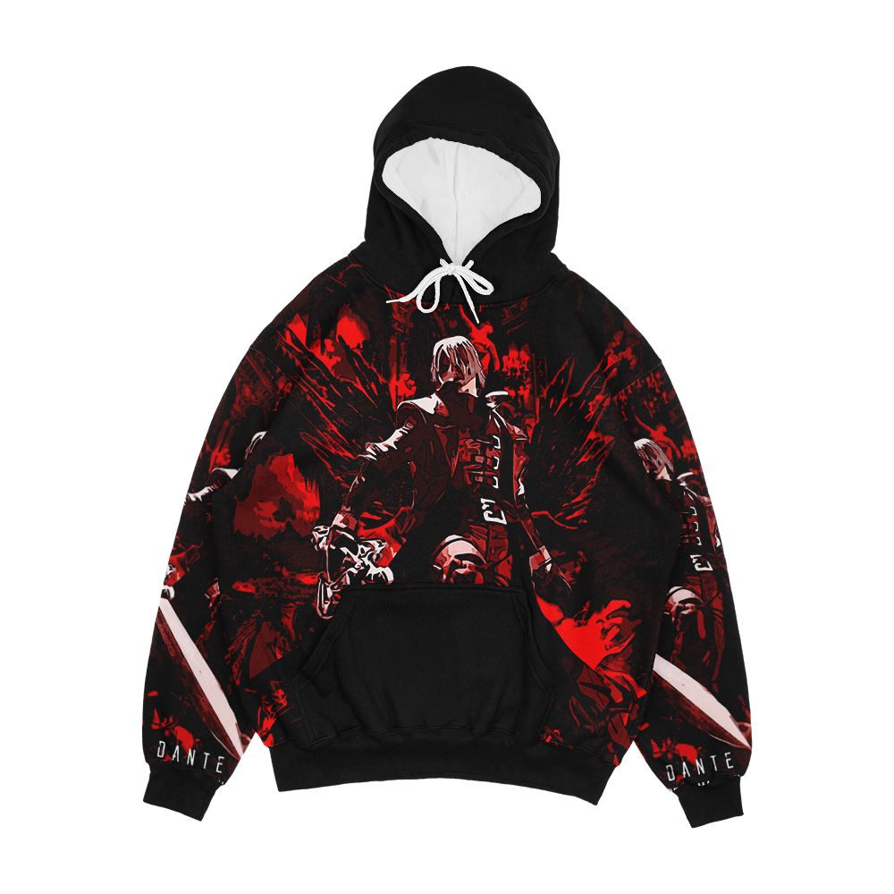 Classic Dante From Devil May Cry Men's All-Over-Print Hoodie