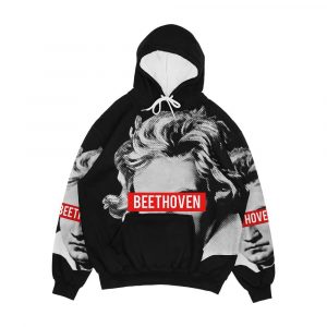 Classical Music Beethoven Men's All-Over-Print Hoodie