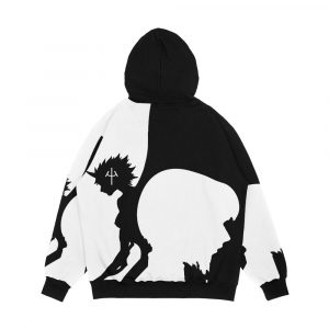 Alternative view of Claymore Priscilla And Clare Men's All-Over-Print Hoodie