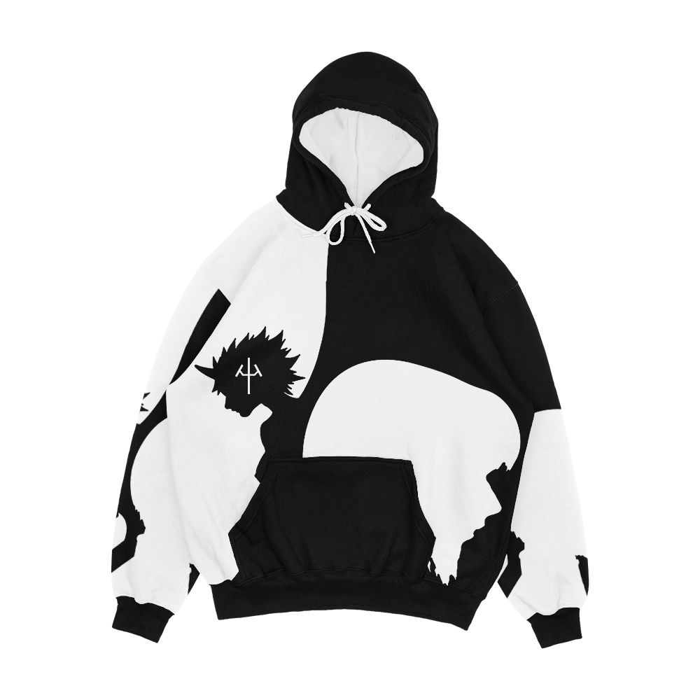 Claymore Priscilla And Clare Men's All-Over-Print Hoodie
