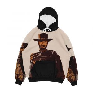 Clint Eastwood Men's All-Over-Print Hoodie