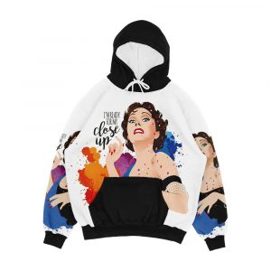 Close Up Men's All-Over-Print Hoodie