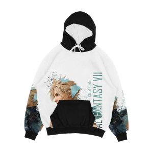 Cloud Strife Final Fantasy 7 Men's All-Over-Print Hoodie