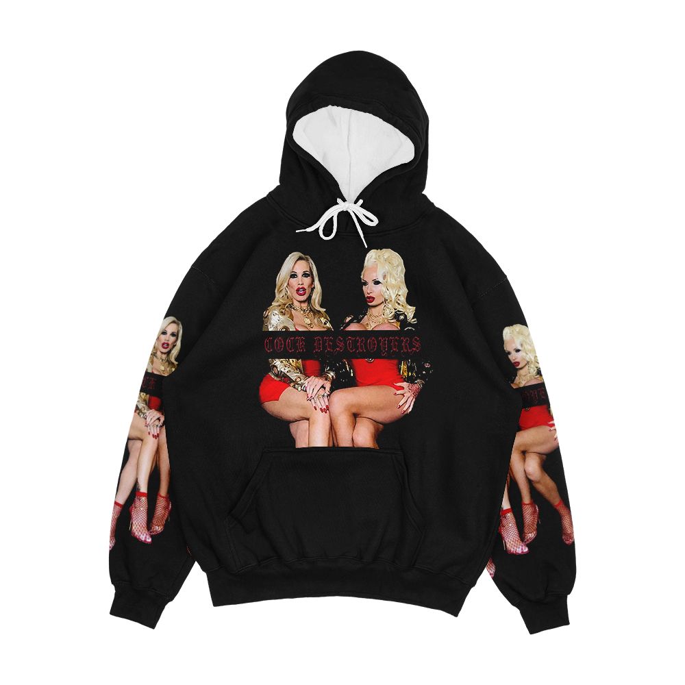 Cock Destroyers Rebecca More And Sophie Anderson Design 1 Men's All-Over-Print Hoodie