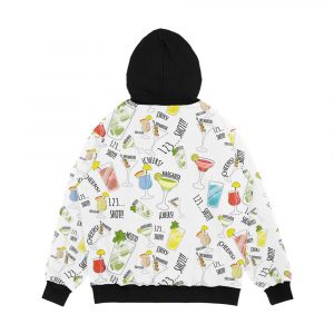 Alternative view of Coctels Men's All-Over-Print Hoodie
