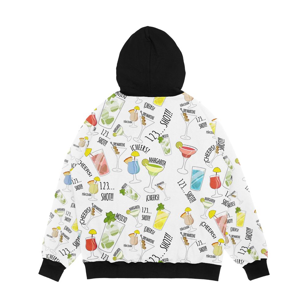 Coctels Men's All-Over-Print Hoodie - Image 2