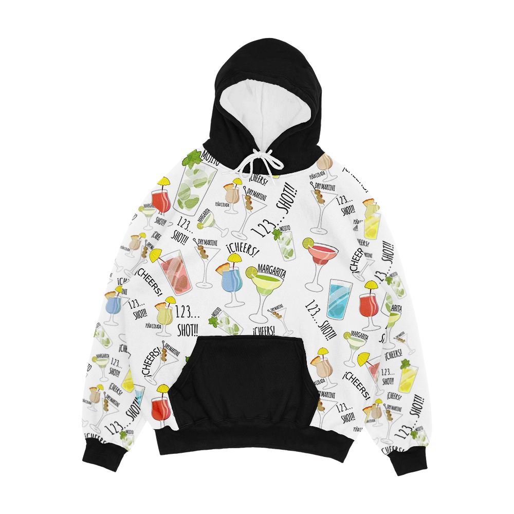 Coctels Men's All-Over-Print Hoodie